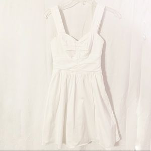 White Express dress